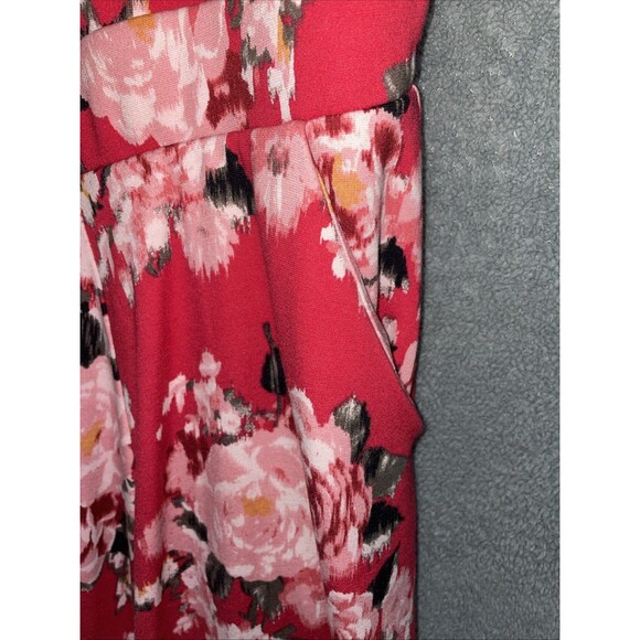 Torrid Dress Womens 22 Floral Lined Sleeveless Colorful Sleeveless Flare Zip Up - Picture 5 of 11